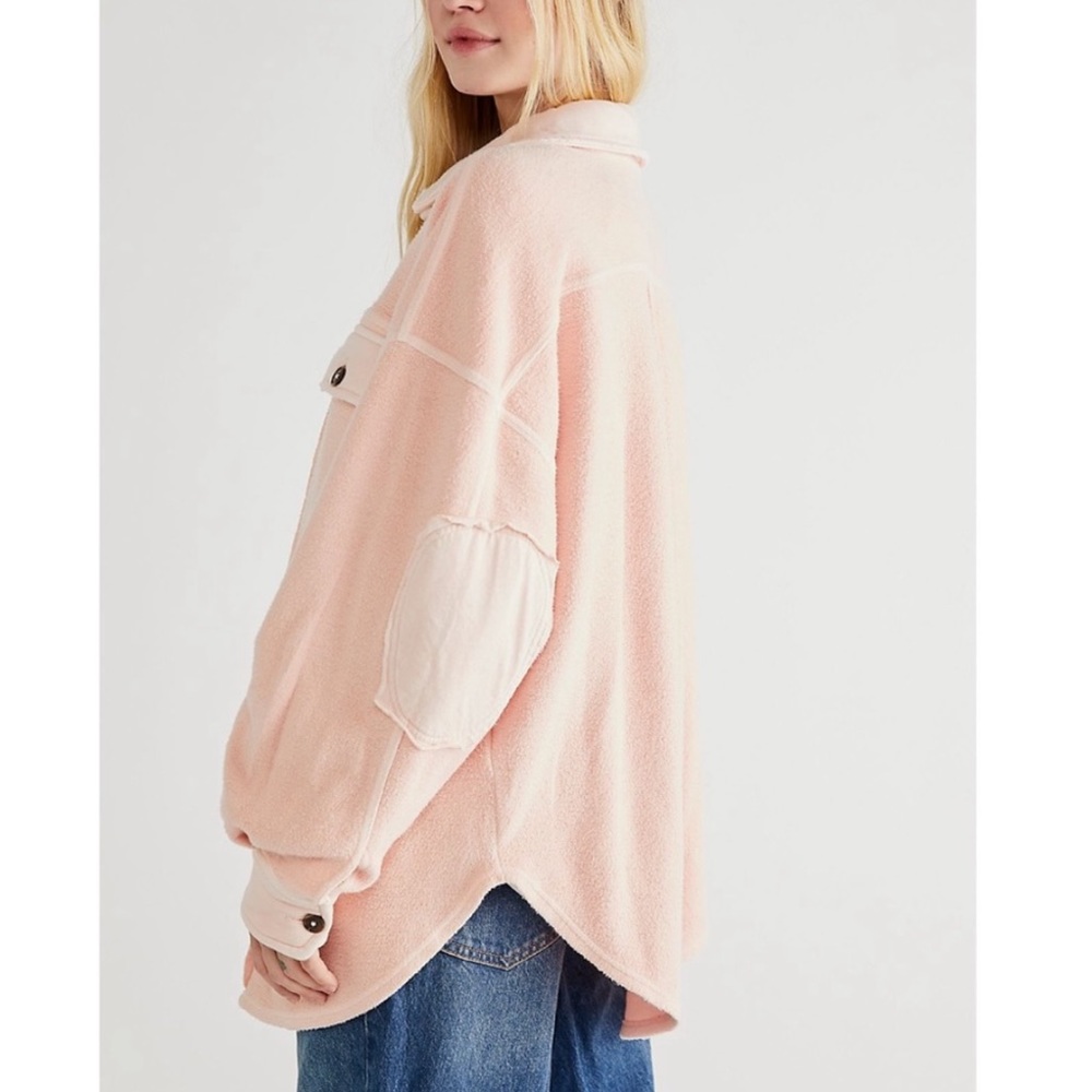 Free people Ruby jacket Oversized xs in sweetheart sunrise NWT - Picture 9 of 9